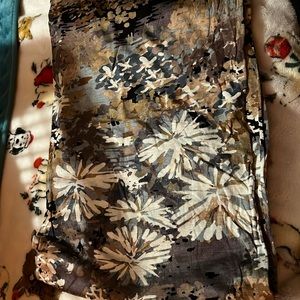 Floral Infinity Scarf